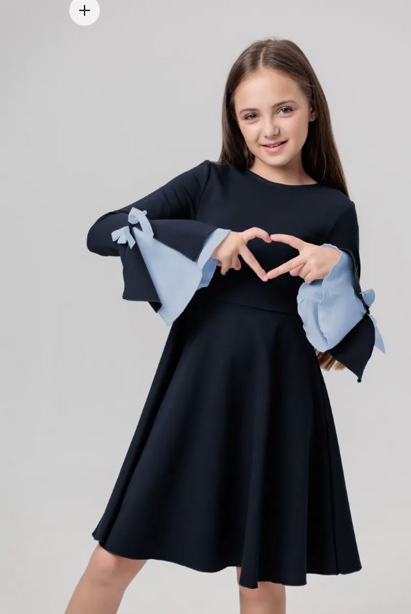 🌸 فستان بناتي فاخر – أناقة أميرات من 7 إلى 11 سنة